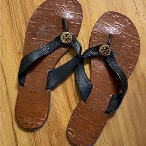 Leather Tory Burch Classic Flats